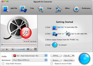 Bigasoft FLV Converter for Mac screenshot